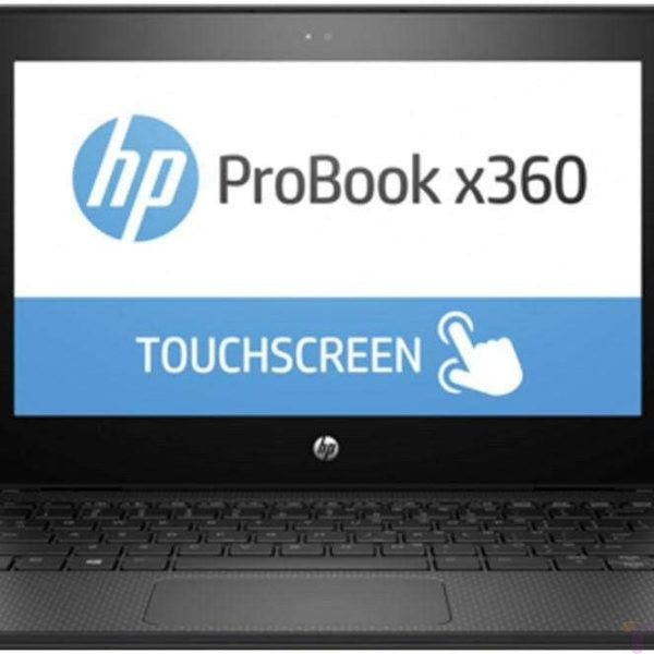 HP ProBook X360 11 G2 2-in-1 11.6 Inch Touchscreen Laptop PC, Intel Core M3-7Y30/CM3, 1.00 GULV, 4GB RAM, 128GB SSD, Windows 10 Pro (Renewed) - Black Grey