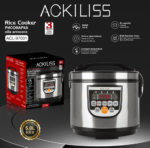 ACKILIS 5L Rice Cooker ACL-97001 Cook More Worry Less Perfectly Cooked Rice Every Time With Speed Ease And Reliability  5L Capacity  Multi Function Menu  Fast Cooking 3Years Warranty - Image 3