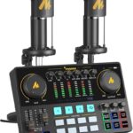 MAONOCASTER E2 Gen2 Professional Sound Card Original Sound Card For Podcasting And Recording  Professional Audio Control  Multiple Input Support  Studio Quality Sound Real Time Effects Easy to Use Interface