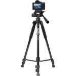 Nepho NO-8820 Tripod Steady Shots Every Time Perfect For Cameras And Smartphones  Universal Camera And Phone Mount  Sturdy And Extendable 360 Rotation Light Weight And Portable