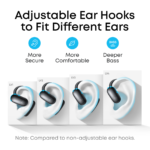 Anker SOUNDCORE Aerofit 2 Open Ear Headphones Pressure FreeFitDesigned For All Day Comfort  2X Richer Bass Powerful Sound With Deep Rich Bass  Real Time Translation  35H PlayTime Long Lasting Battery  for Uninterrupted Use - Image 2