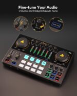 MAONOCASTER E2 Gen2 Professional Sound Card Original Sound Card For Podcasting And Recording  Professional Audio Control  Multiple Input Support  Studio Quality Sound Real Time Effects Easy to Use Interface - Image 2
