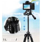 Nepho NO-8820 Tripod Steady Shots Every Time Perfect For Cameras And Smartphones  Universal Camera And Phone Mount  Sturdy And Extendable 360 Rotation Light Weight And Portable - Image 3